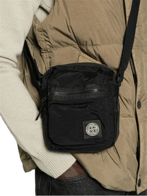 Borsa a tracolla in Nylon Metal Stone Island Stone Island | L2S15 9200015 S0251V0029 BLACK
